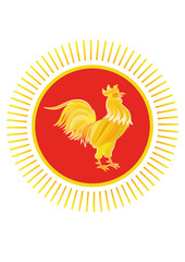 Logo Golden rooster 