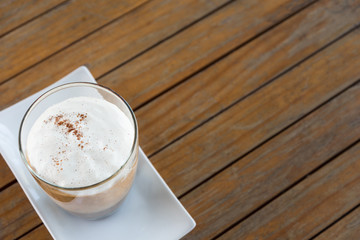 coffee with whipped cream/Coffee conpana