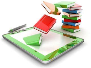 books , Tablet computer