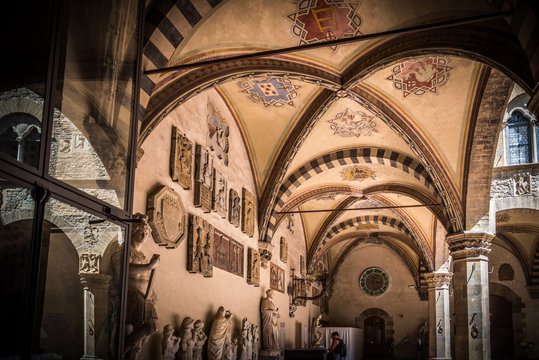 Bargello Museo en Florencia en Toscana , Italia
