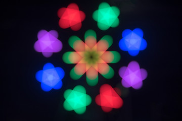 Light or Bokeh light at night