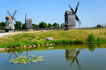 Windmühlen von Angla / Saaremaa