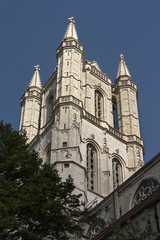 Fototapeta na wymiar cathédrale saint bavon
