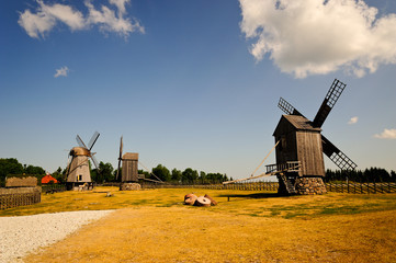 Windmühlen von Angla / Saaremaa
