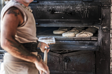 panadero, pan 