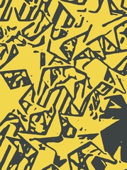 Abstract background full of stars for design and print