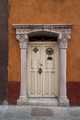Doorway of a house, Zona Centro, San Miguel de Allende, Guanajua
