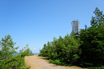 Aussichtsturm Steilküste Panga Pank / Saaremaa