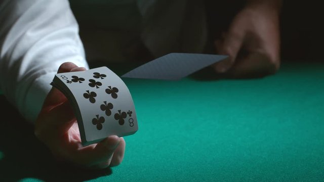Card tricks in slow motion; shot on Phantom Flex 4K at 1000 fps