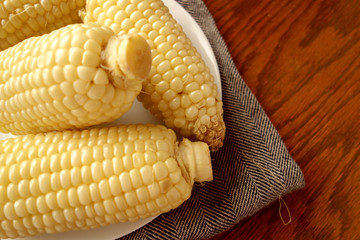 白いトウモロコシ