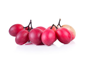  Bengal-Currants isolated on white background