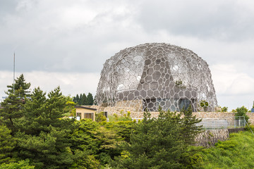 Obraz premium Rokko-Shidare Observatory w Mount Rokko i Maya