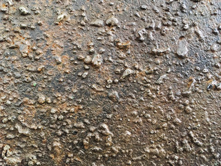 bumpy dark copper plate texture with oxidation