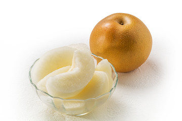 Naklejka na ściany i meble 旬の梨　幸水　 Fruit of pear Japan