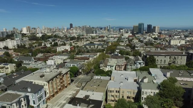 San Fransisco, California, aerial shot