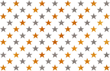 Watercolor stars pattern.