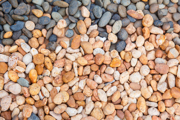 white ,gray ,orange pebbles background