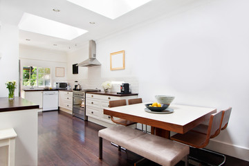 Modern gourmet kitchen interior