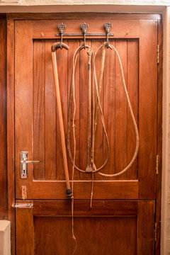 Two Whips and Walking Stick