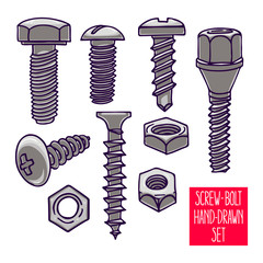 set of screws