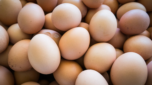 Group of eggs texture background