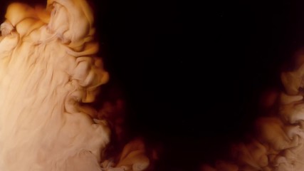 Coffee creamer swirling in coffee, shot with Phantom Flex 4K at 1000 frames per second - Powered by Adobe
