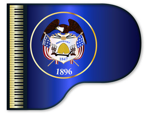 Grand Piano Utah Flag