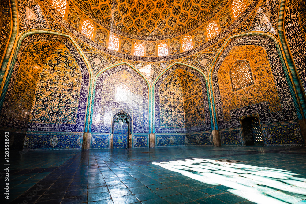 Wall mural sheykh lotfollah mosque, isfahan, iran