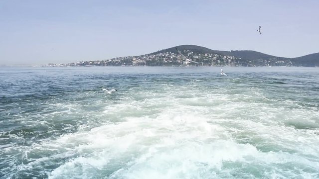TURKEY, ADALAR. View Of Water Trail