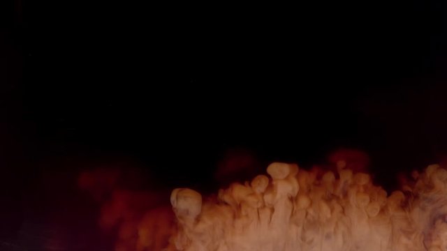 Coffee Creamer Swirling In Coffee, Shot With Phantom Flex 4K At 1000 Frames Per Second