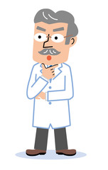 医師　学者　研究者　男性