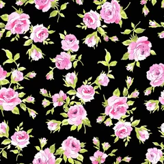 Gordijnen 抽象的な薔薇パターン © daicokuebisu