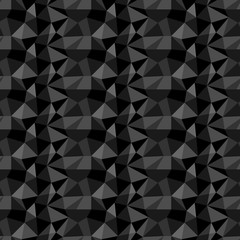 polygon abstract vector background. Black triangles. Vector Design.Template for style design. EPS 10. Used opacity mask and transparency layers of background.Good for Financial,Technology Businesses