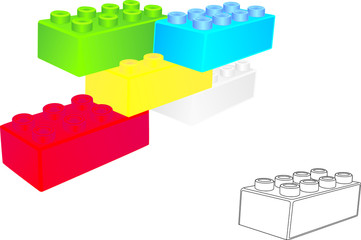 Obraz premium кубики