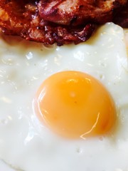 Bacon and egg