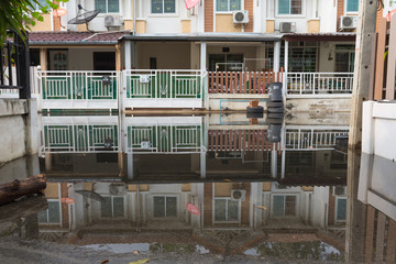 Water flood village
