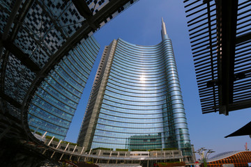 Obraz premium Grattacielo Piazza Aulenti (MI)