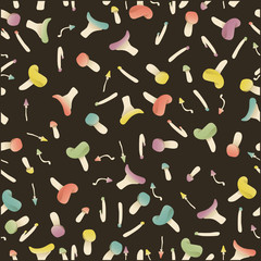 MUSHROOMS PATTERN