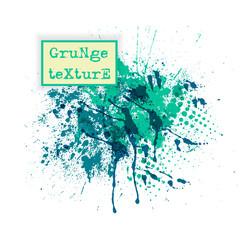 Fototapeta premium Grunge texture. Abstract vector template background. Easy to use