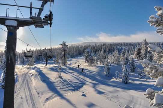 Sälen, Sverige - skiing