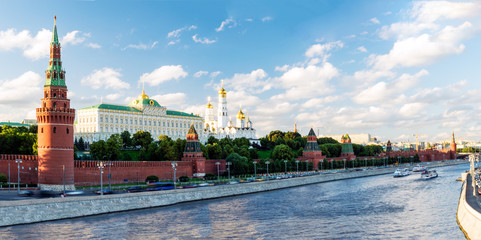 Obraz premium Panoramic View of Moscow Kremlin. Russia