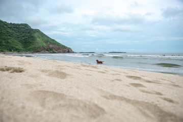 Island beach scenery in China