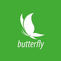 vector butterfly logo