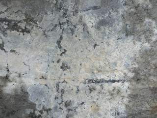 Old concrete cracks