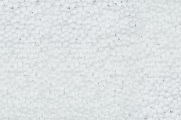 White polystyrene foam texture