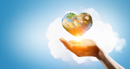 Preserve our planet . Mixed media