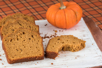 Pumpkin cream cake.