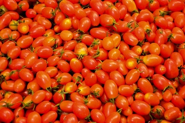 Cherry tomatoes at the market