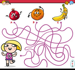 path maze activity for kids