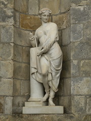 Fototapeta na wymiar Statue fontainebleau